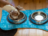Pet Indoor Outdoor Beds and Feeding Mats Custom Printed